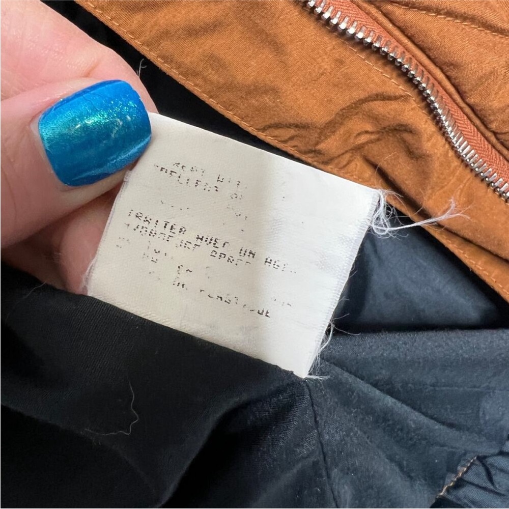 Vintage Bogner Quilted Jacket Burnt Orange - Picture 8 of 14